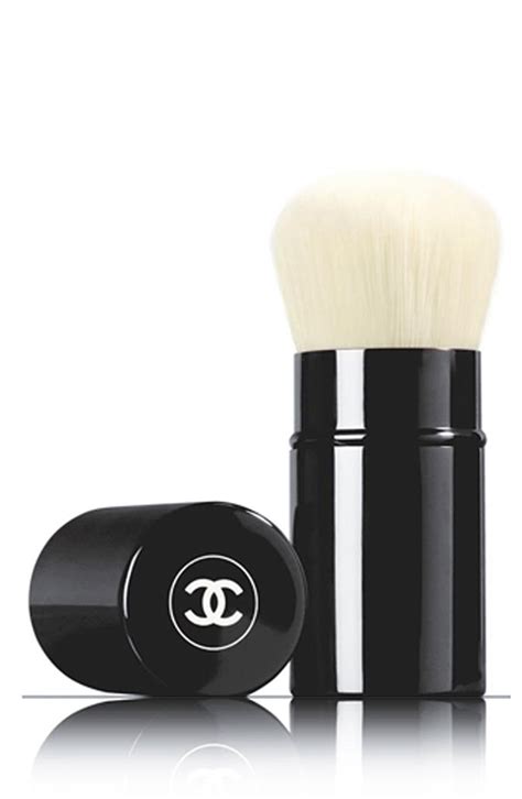 chanel retractable kabuki brush|Chanel retractable eyeshadow brush.